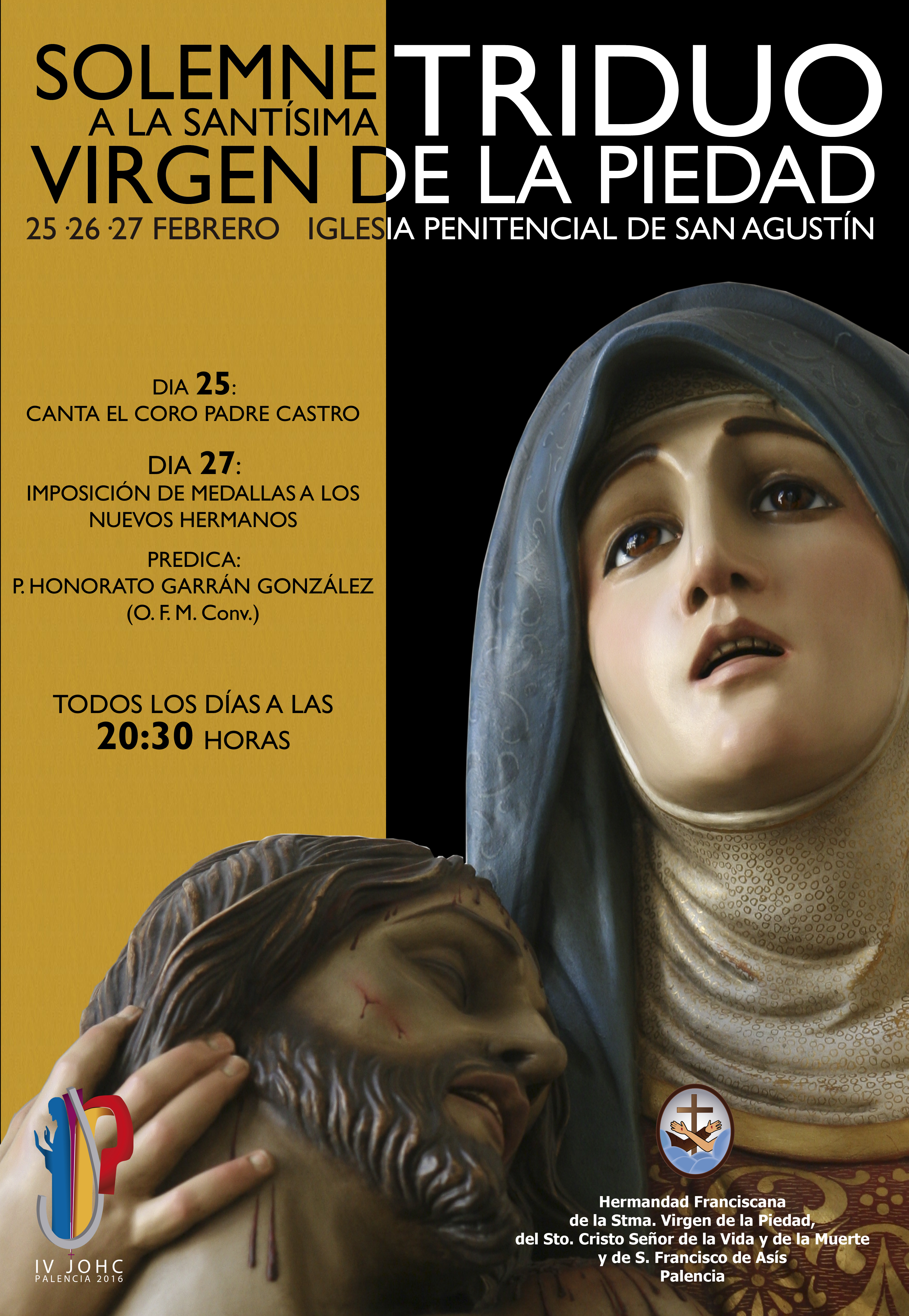 Portada de 2016 Triduo Piedad